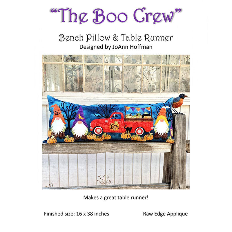 The Boo Crew Bench Pillow Pattern Primary Image