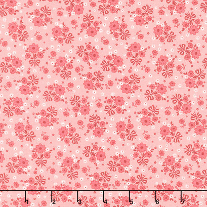 Calico - Bouquet Coral Yardage