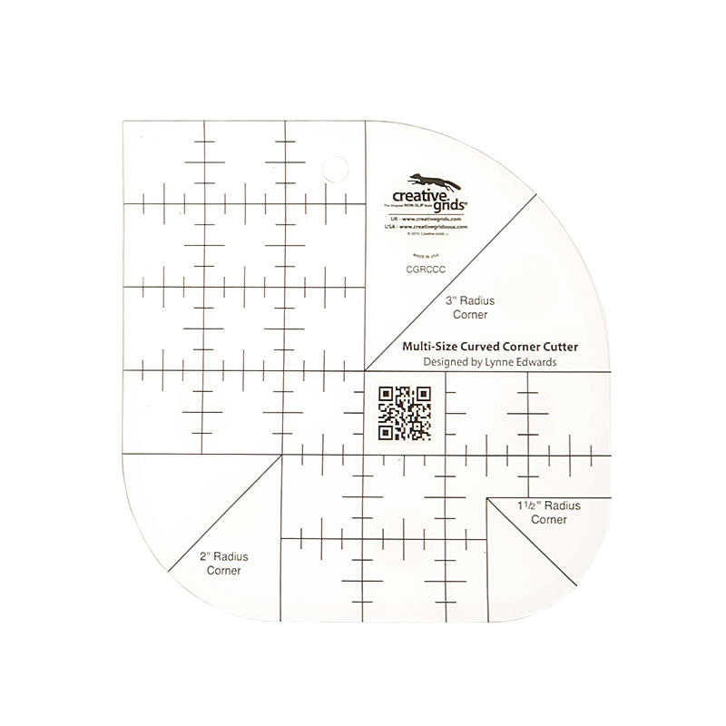 Creative Grids Curved Corner Ruler Primary Image