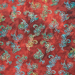 Artisan Batiks - Hermosa Stems Currant Yardage Primary Image