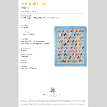 Digital Download - Emerald Isle Pattern by Missouri Star Alternative View #1