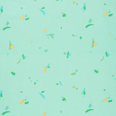 Brushy - Specks Aquamarine Metallic Yardage Primary Image