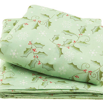 Holly Mint 108" Wide Backing 3 Yard Cut