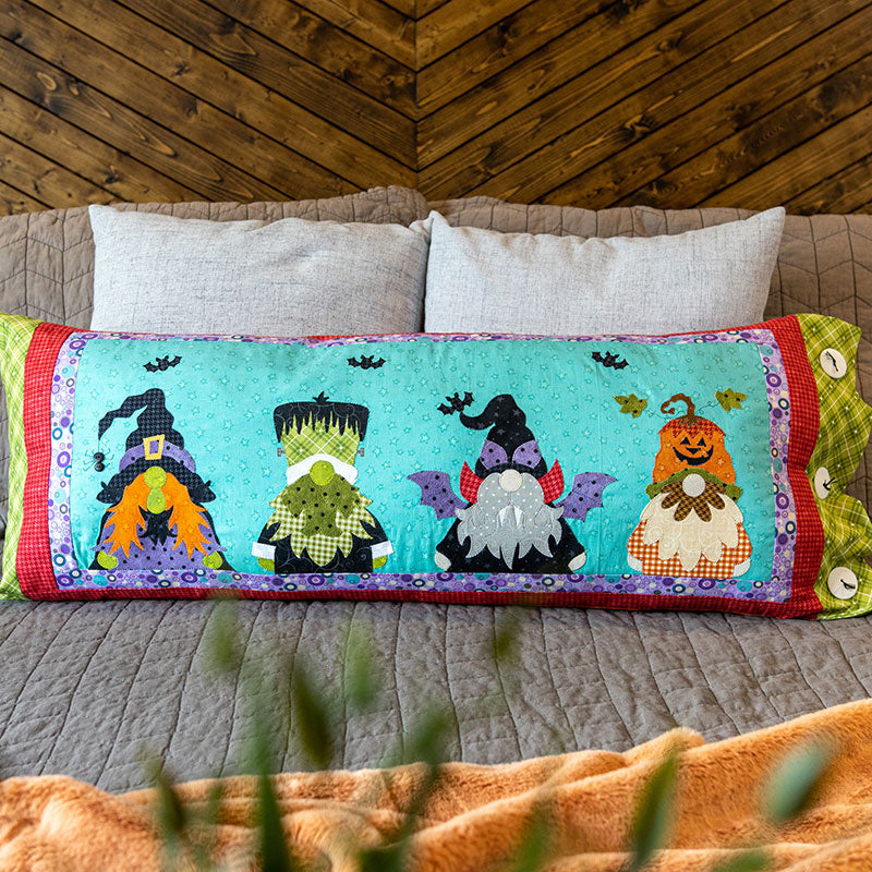 Spooky Time Gnomes Bench Pillow Precut Pack Alternative View #4