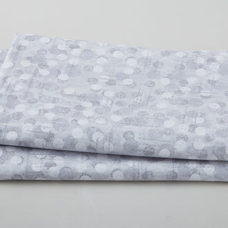 Jot Dot - Dot Texture Fog 108" Wide 3 Yard Cut