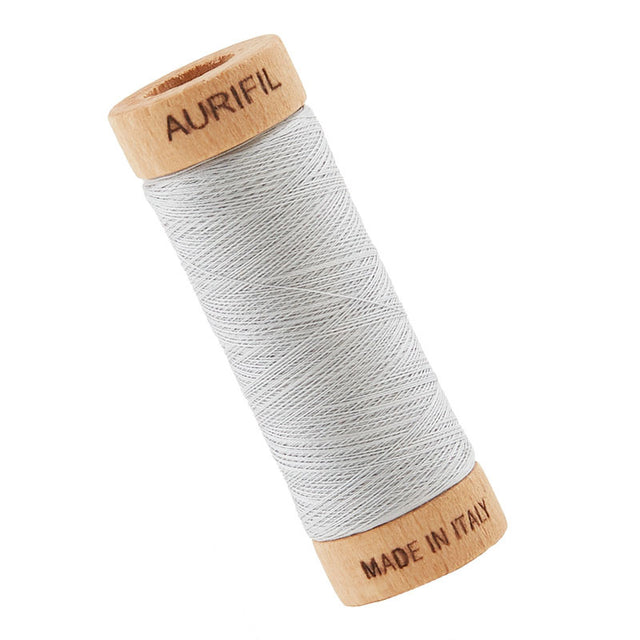 AURIfil™ 80 WT Cotton Spool Thread - Aluminium Primary Image