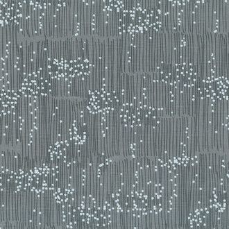 Makers Collage - Climbing Rose Charcoal Yardage