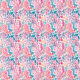 Atlantis - Seaweed Cream Yardage