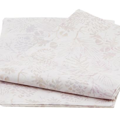 Festive Batiks - White Pinecones 2 Yard Cut