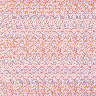 Dreamscape - Sunshine & Rainbow Pink Multi Yardage