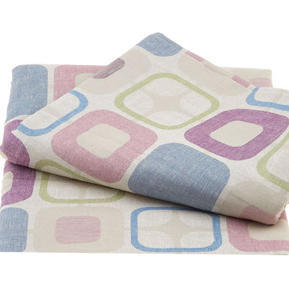 Geo Square - Squares Lilac 108" Wide Backing 3 Yard Cut