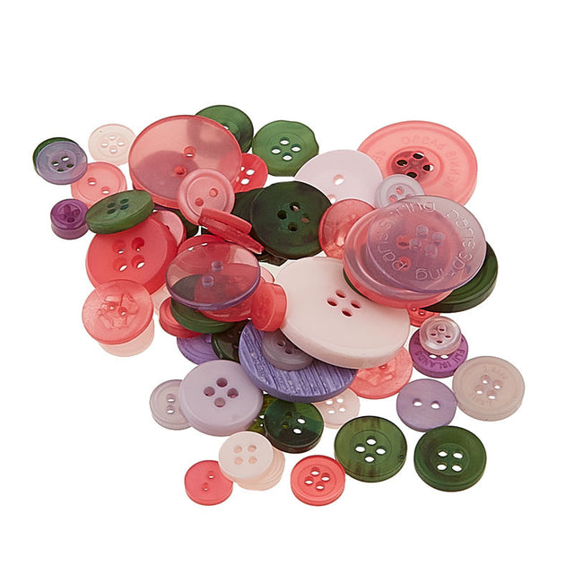 Button Grab Bag - Spring Blossoms Primary Image