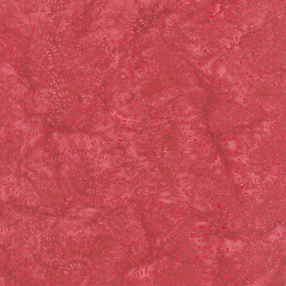 Artisan Batiks - Splash Sunbursts Red Yardage