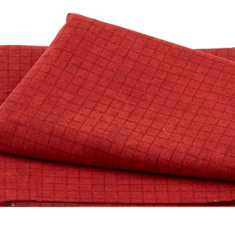 Building Dreams - Grid Red 3 Yard Cut