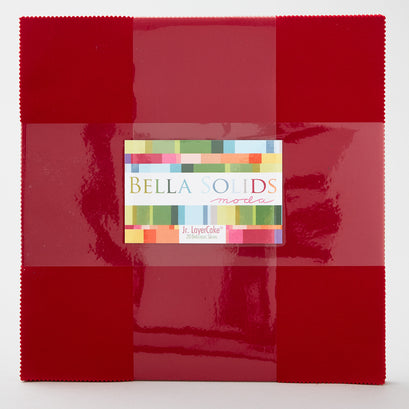 Bella Solids Christmas Red Junior Layer Cake