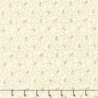 Clover Blossom Farm - Bee Balm Dandelion Yardage