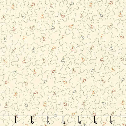 Clover Blossom Farm - Bee Balm Dandelion Yardage