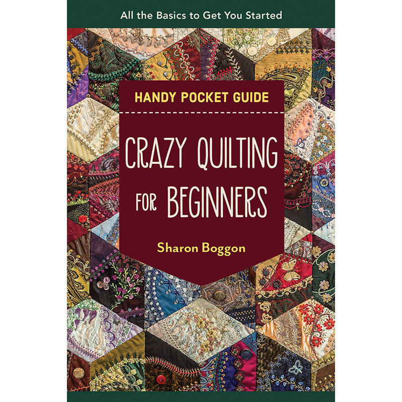Crazy Quilting for Beginners Handy Pocket Guide Primary Image