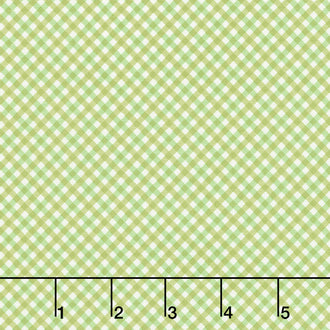 Bee Ginghams - Rebecca Lettuce Yardage