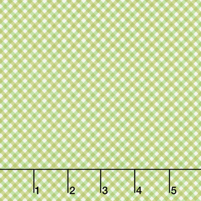 Bee Ginghams - Rebecca Lettuce Yardage