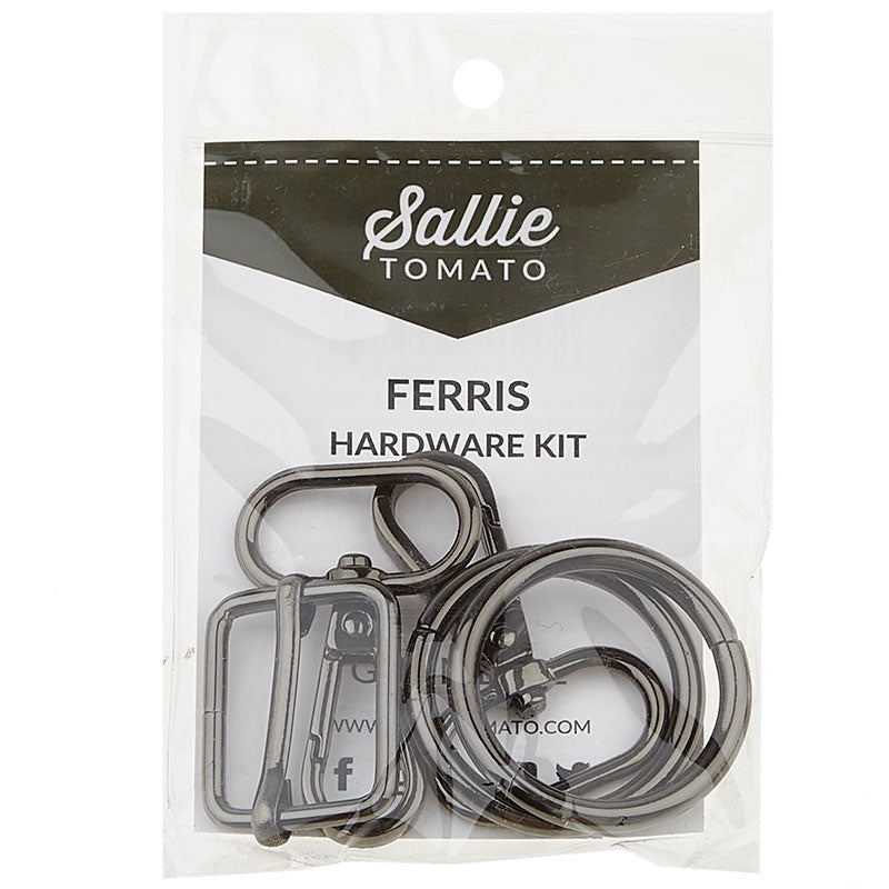 Sallie Tomato Ferris Fanny Pack Hardware Kit - Gunmetal