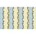 Festive Chickadee - Stripe Sea Mist Metallic Yardage Alternative View #2