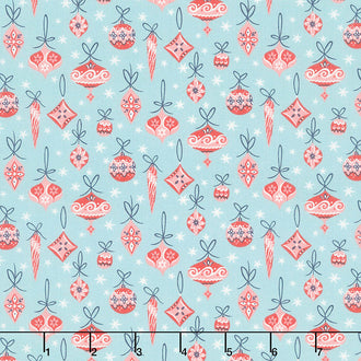 Festive Collection - Deck the Hall Red Yardage