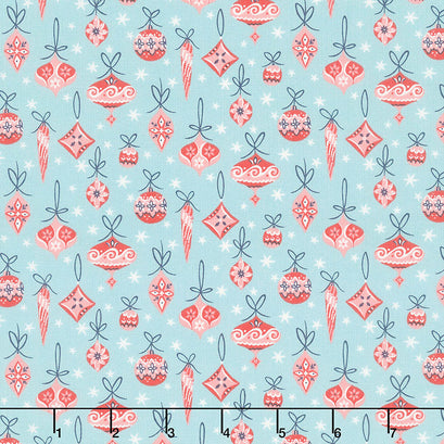 Festive Collection - Deck the Hall Red Yardage