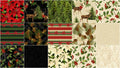 Festive Forest Fat Quarter Crystals