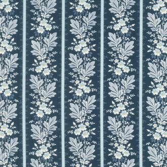 Cocoa Blue - Magnolia Indigo Yardage