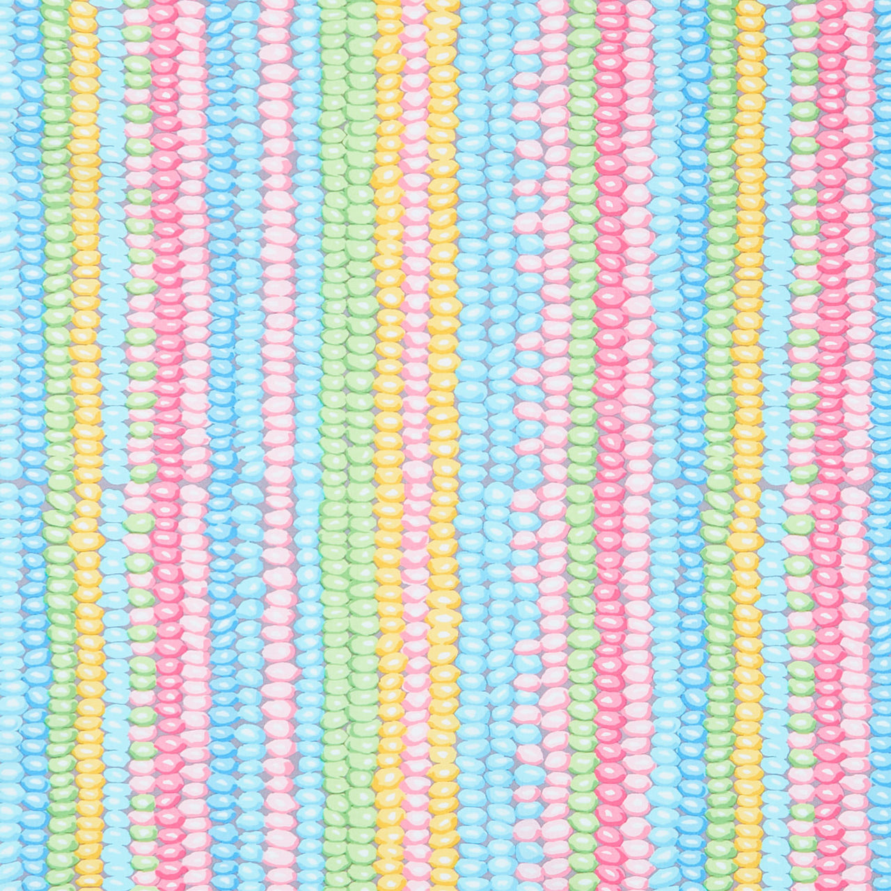 Kaffe Fassett Collective - Vintage - Beaded Tents Pastel Yardage Primary Image