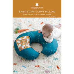 Baby Stars Curvy Pillow Pattern by Missouri Star Primary Image