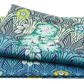 Birds in Paradise - Ripple Blue 2 Yard Cut