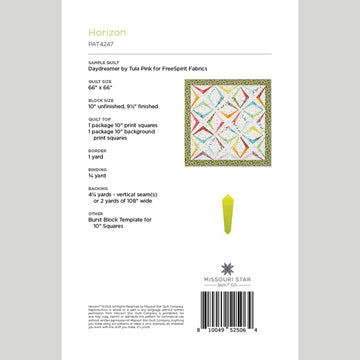 Digital Download - Horizon Quilt Pattern by Missouri Star Alternative View #1