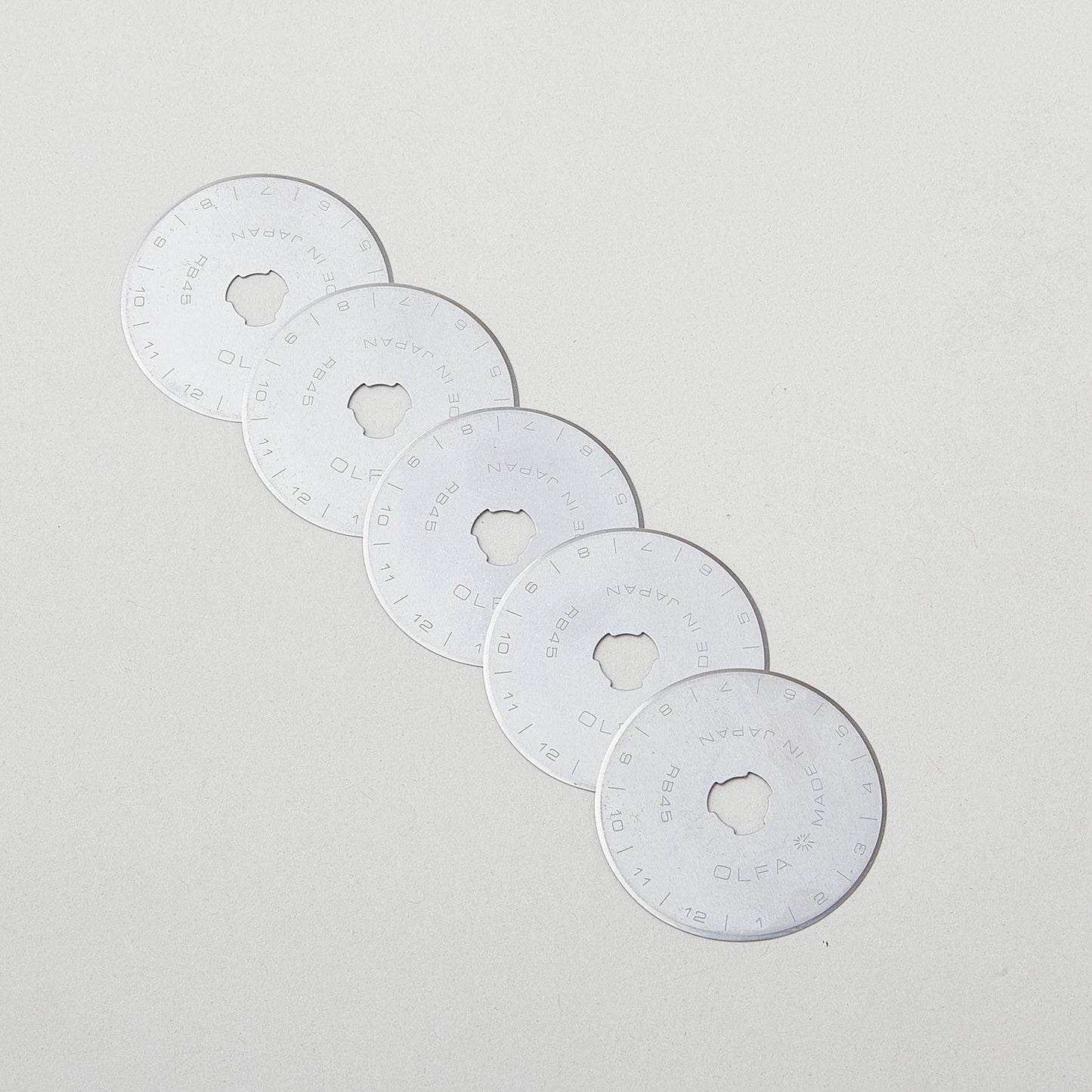 Olfa 45mm Rotary Replacement Blades - 5 Pack Primary Image