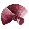 Java Batiks Wine Purples Favorites 2.5" Strips Primary Image