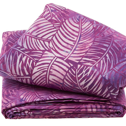 Wilmington Essentials - Palm Leaves Purple 108" Wide 3 Yard Cut
