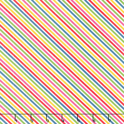 Zinnia - Down Pour Rainbow Yardage
