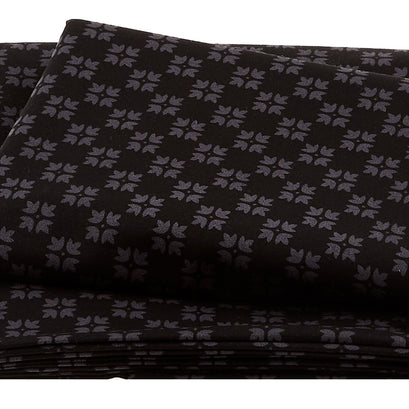 Petals Black 2 Yard Cut