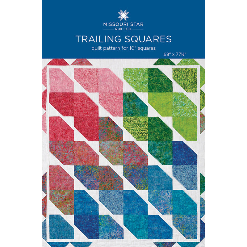 Trailing Squares Quilt Pattern by Missouri Star