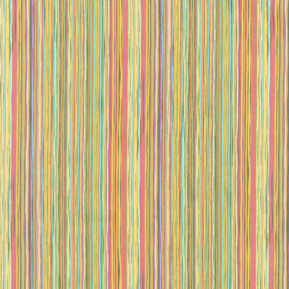 Fiesta Horses - Earth Tones Skinny Stripe Caramel Yardage