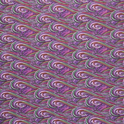 Fiesta Horses - Tails Dark Purple Yardage