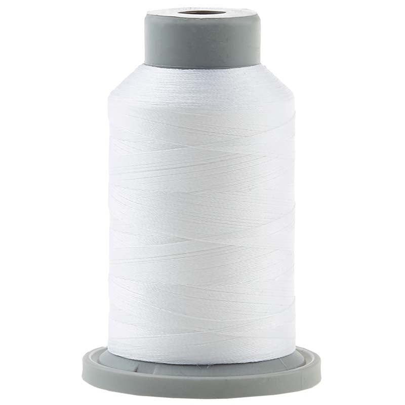 Fil-Tec Glide™ Trilobal 40 WT Polyester Mini Spool Thread White Primary Image