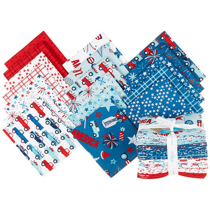 Fireworks & Freedom Fat Quarter Bundle
