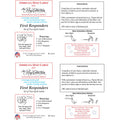 First Responders Quilt Labels
