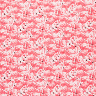 Flamingo Bay - Flamingos Packed Pink Yardage