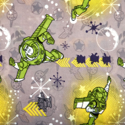 Fleece Licensed - Buzz Grey Yardage