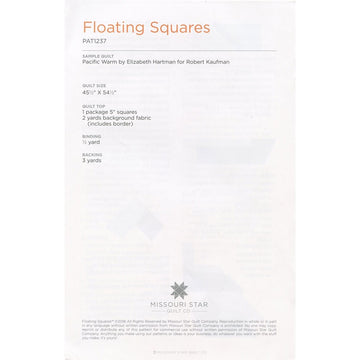Floating Squares Pattern by Missouri Star