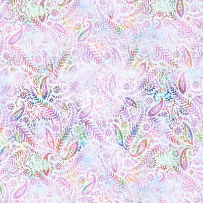 Floragraphix V - Paisley Lavender Yardage