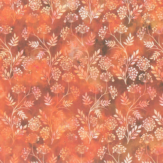Floragraphix V - Sprigs Red Yardage